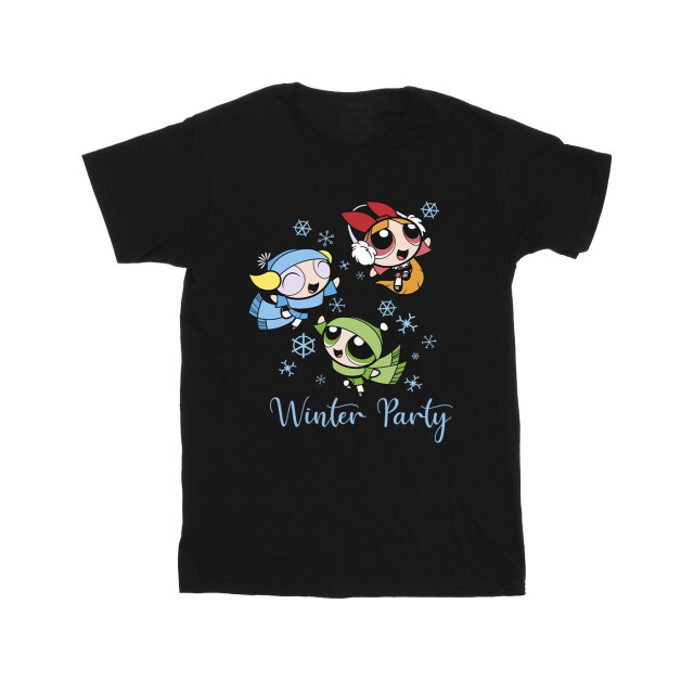 Li-cense The powerpuff girls heren meisjes winter party t-shirt UTBI52491_black large