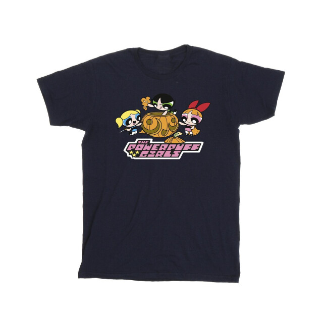 Li-cense The powerpuff girls meisjes pompoen t-shirt heren UTBI52494_navyblue large