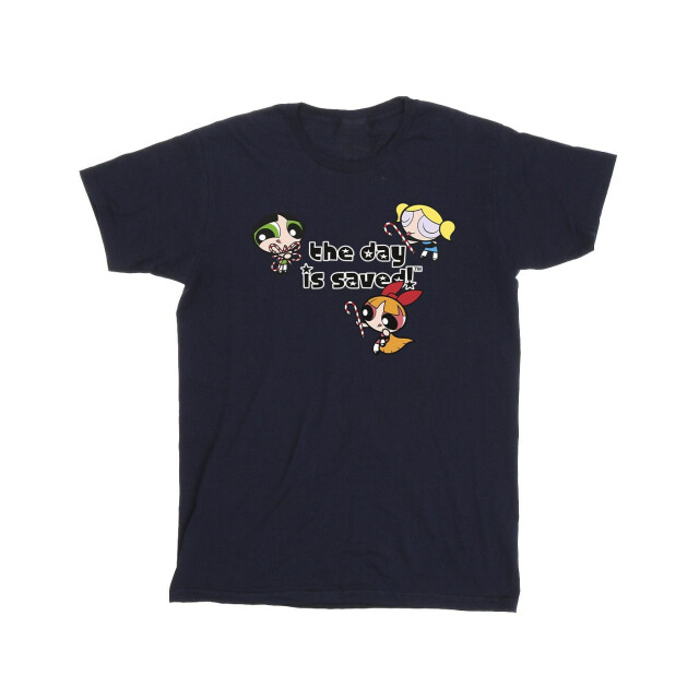 Li-cense The powerpuff girls heren meisjes de dag is gered t-shirt UTBI52495_navyblue large