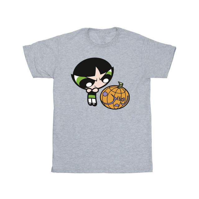 Li-cense The powerpuff girls meisjes boterbloem pompoen t-shirt UTBI52493_sportsgrey large