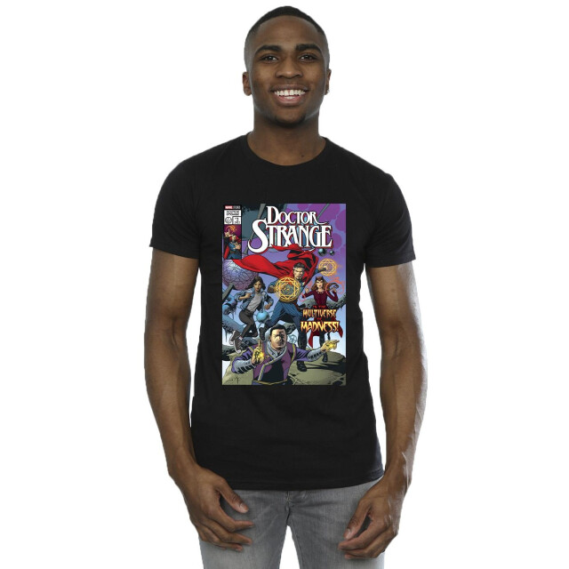 Li-cense Marvel heren doctor strange stripcirkels t-shirt UTBI52473_black large