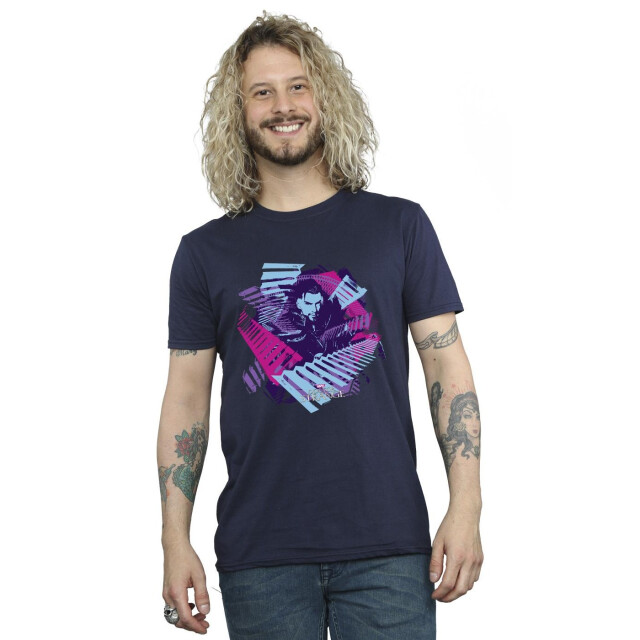 Li-cense Marvel heren doctor strange trappen t-shirt UTBI52471_navyblue large