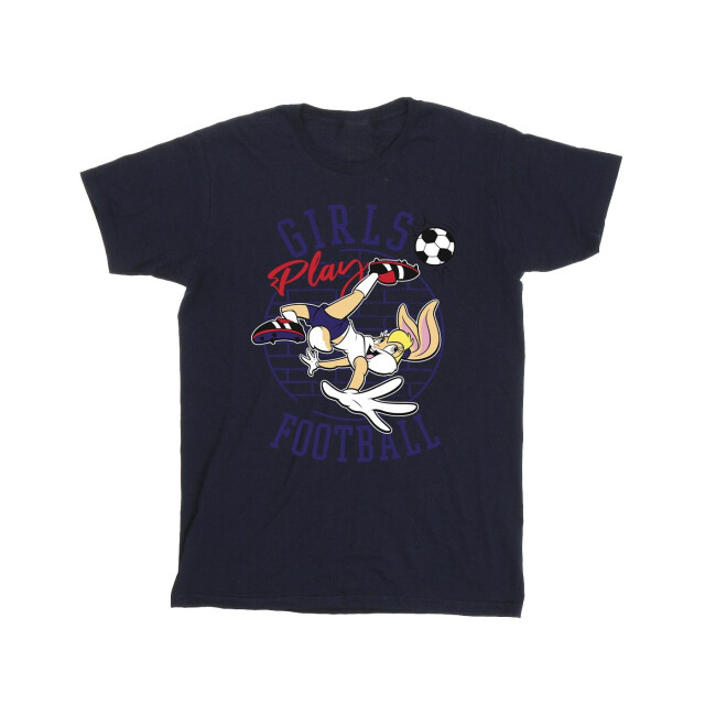 Li-cense Looney tunes heren lola bunny meisjes voetbal t-shirt UTBI52488_navyblue large