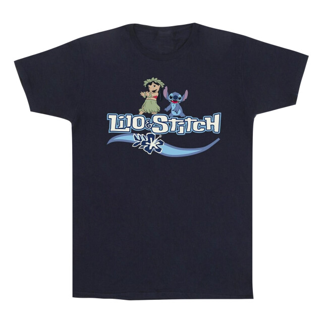 Li-cense Disney heren lilo en stitch tekens t-shirt UTBI52483_navyblue large