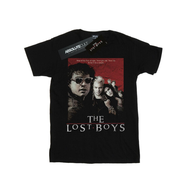 Li-cense The lost boys dames distressed poster cotton boyfriend t-shirt UTBI52413_black large