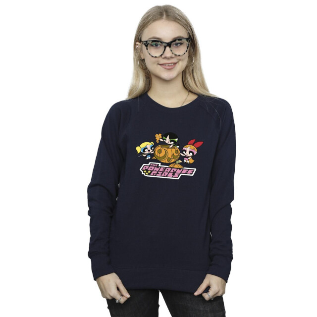 Li-cense The powerpuff girls dames meisjes pompoen sweatshirt UTBI52388_navyblue large