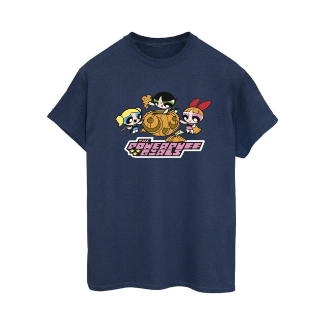 Li-cense The powerpuff girls dames meisjes pompoen katoenen vriendje t-shirt UTBI52379_navyblue large