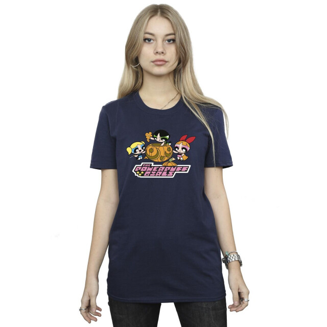 Li-cense The powerpuff girls dames meisjes pompoen katoenen vriendje t-shirt UTBI52379_navyblue large