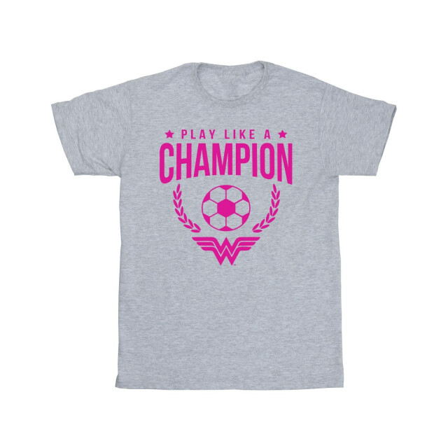 Li-cense Dc comics heren wonder woman play like a champion t-shirt UTBI52323_sportsgrey large