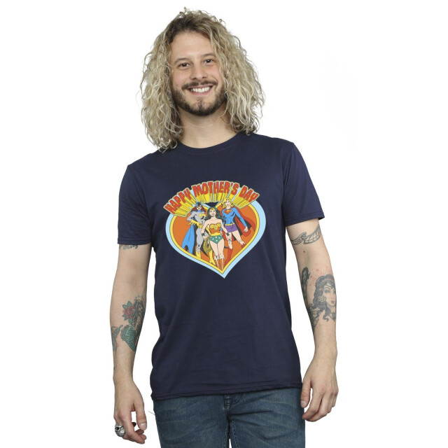Li-cense Dc comics heren wonder woman moederdag t-shirt UTBI52324_navyblue large