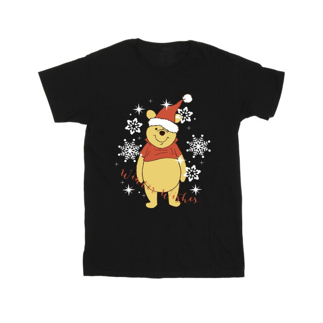 Li-cense Disney heren winnie de poeh winter wensen t-shirt UTBI52293_black large