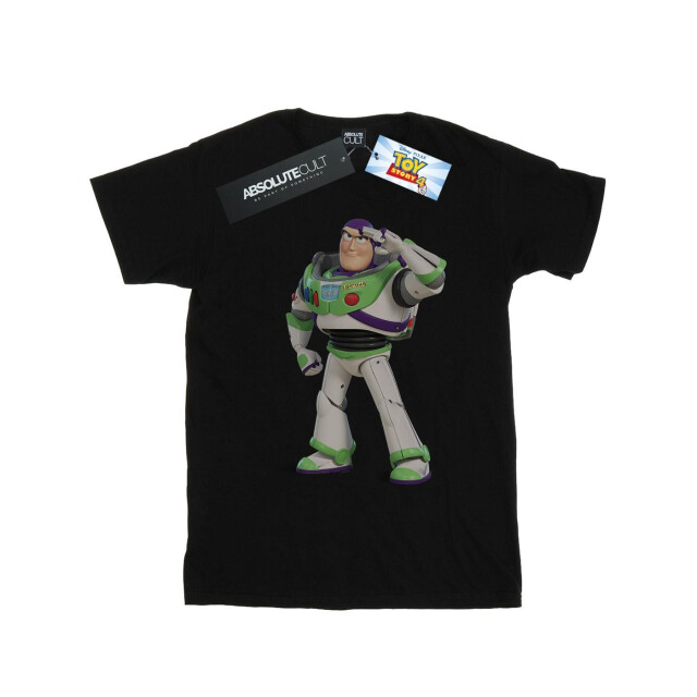 Li-cense Disney meisjes toy story buzz lightyear staand katoenen t-shirt UTBI41607_black large