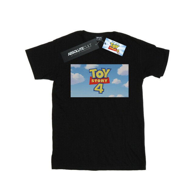 Li-cense Disney meisjes toy story 4 wolk logo katoenen t-shirt UTBI41645_black large