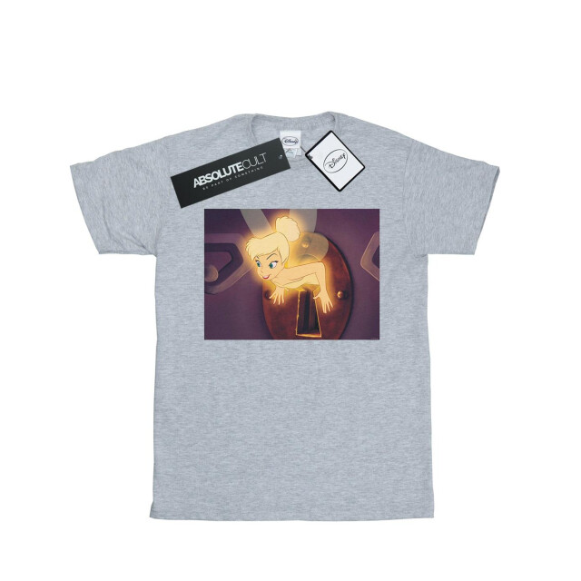 Li-cense Disney heren tinker bell lock squeeze t-shirt UTBI52140_sportsgrey large
