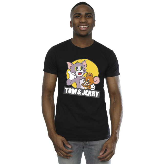 Li-cense Tom and jerry heren schets logo t-shirt UTBI52128_black large