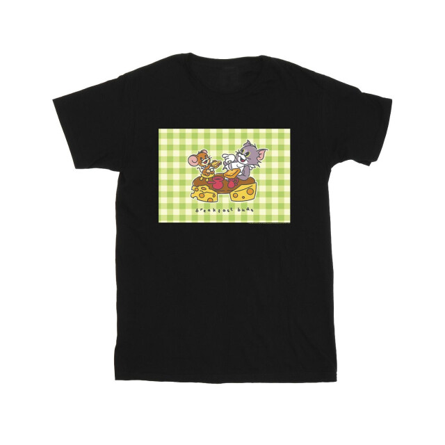Li-cense Tom and jerry heren ontbijt buds t-shirt UTBI52129_black large