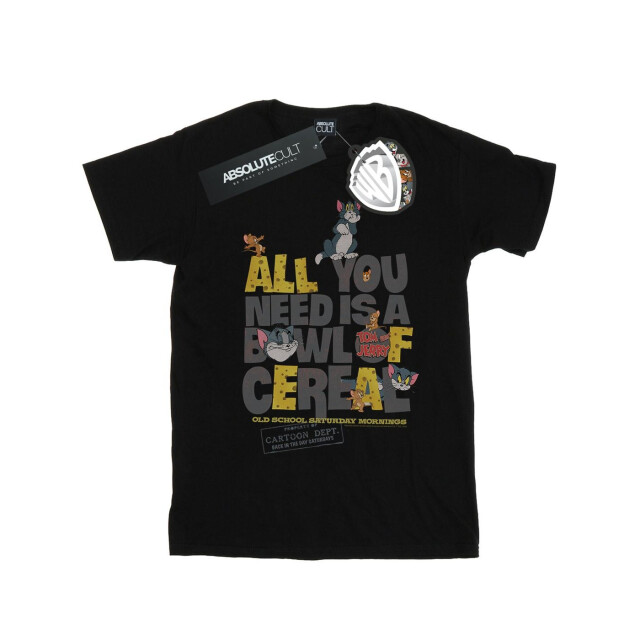 Li-cense Tom and jerry heren all you need is t-shirt UTBI52108_black large