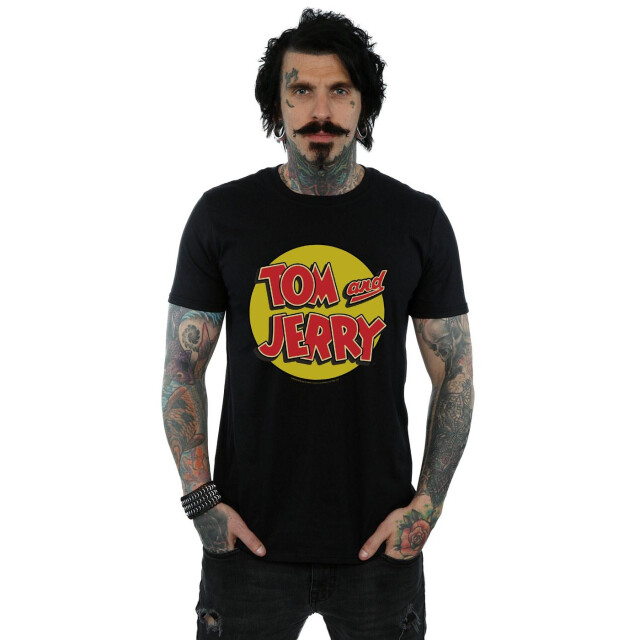 Li-cense Tom and jerry heren cirkel logo t-shirt UTBI52112_black large