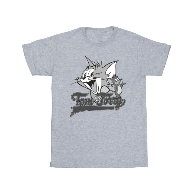 Li-cense Tom and jerry heren groen vierkant t-shirt UTBI52120_sportsgrey large