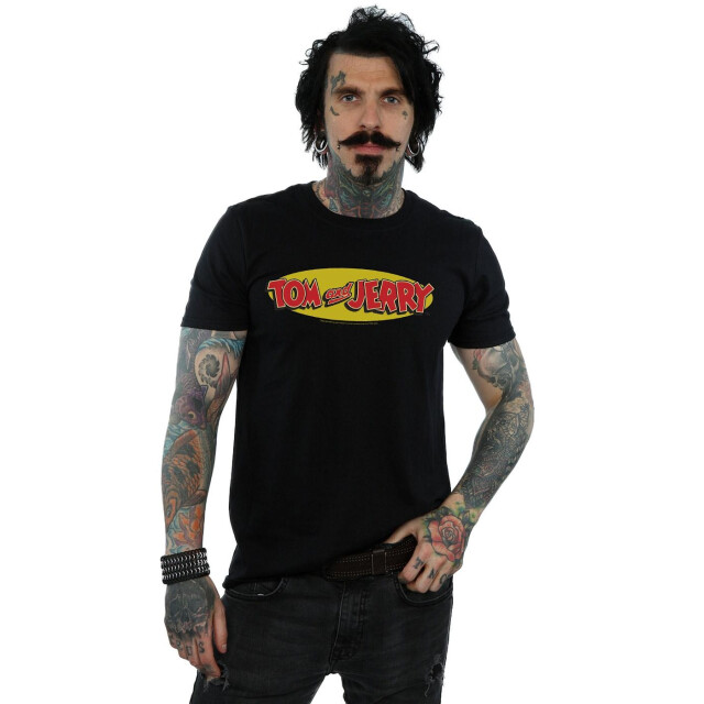 Li-cense Tom and jerry heren inline logo t-shirt UTBI52111_black large