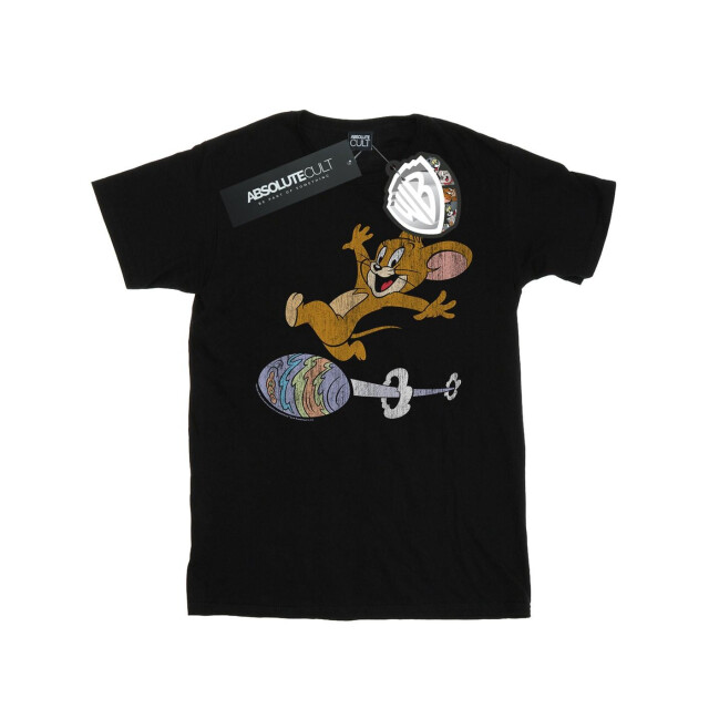 Li-cense Tom and jerry eierloop t-shirt heren UTBI52101_black large
