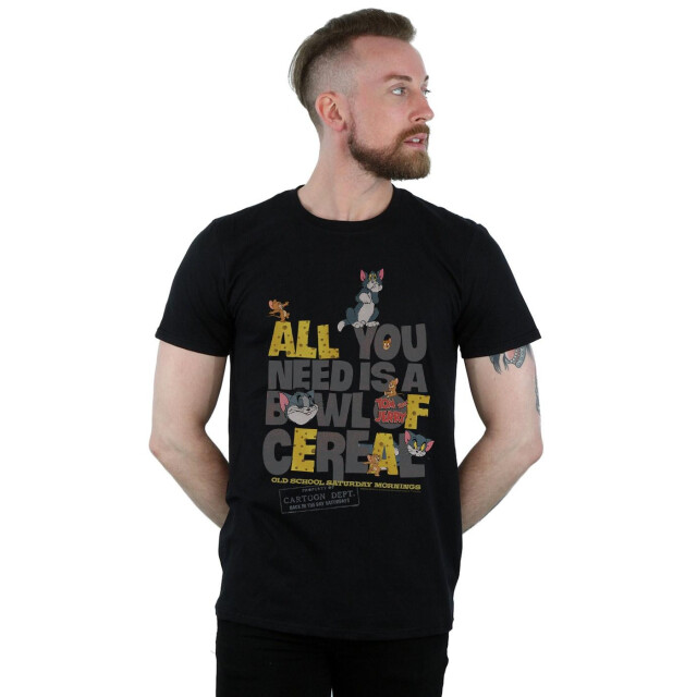 Li-cense Tom and jerry heren all you need is t-shirt UTBI52108_black large