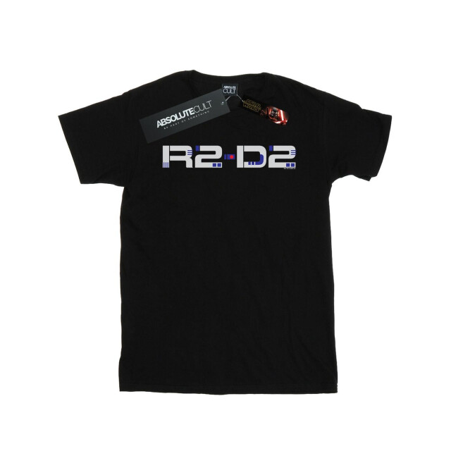 Li-cense Star wars heren the rise of skywalker r2-d2 tekst logo t-shirt UTBI52070_black large