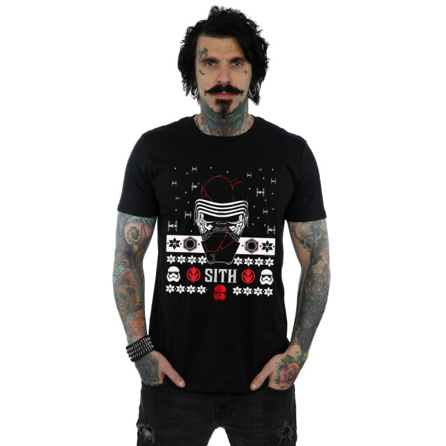 Li-cense Star wars heren the rise of skywalker kerst sith t-shirt UTBI52075_black large