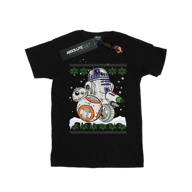 Li-cense Star wars heren the rise of skywalker rolling this christmas t-shirt UTBI52076_black large