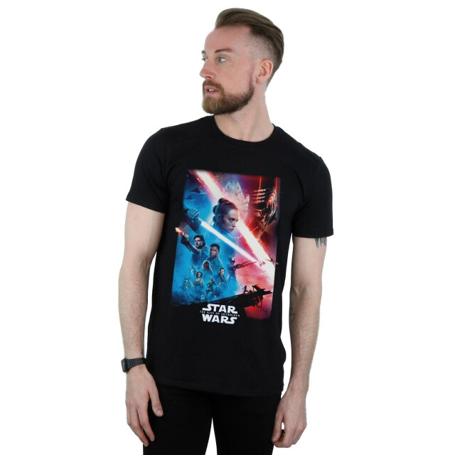 Li-cense Star wars heren the rise of skywalker theatrical poster t-shirt UTBI52083_black large