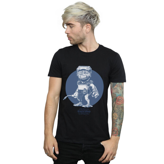 Li-cense Star wars heren the rise of skywalker babu frik mono t-shirt UTBI52084_black large