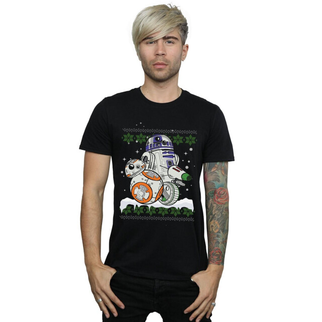 Li-cense Star wars heren the rise of skywalker rolling this christmas t-shirt UTBI52076_black large