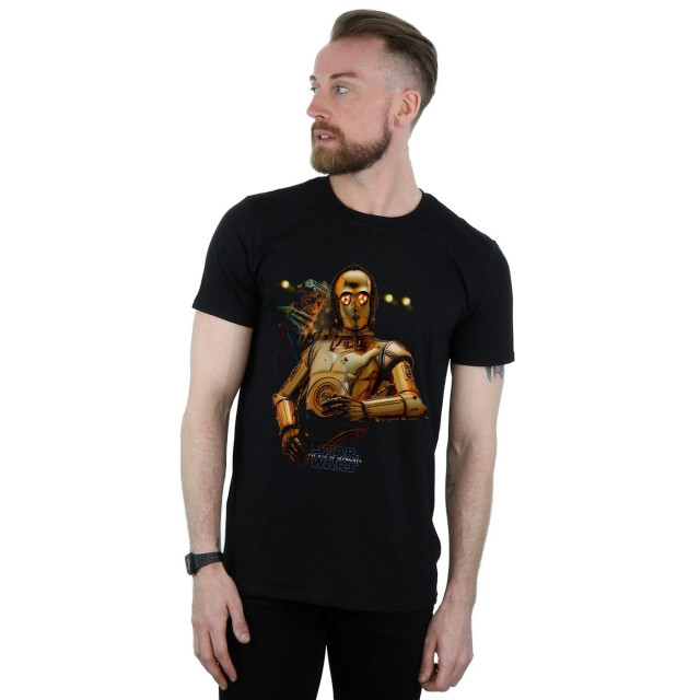 Li-cense Star wars heren the rise of skywalker c-3po en babu frik t-shirt UTBI52079_black large
