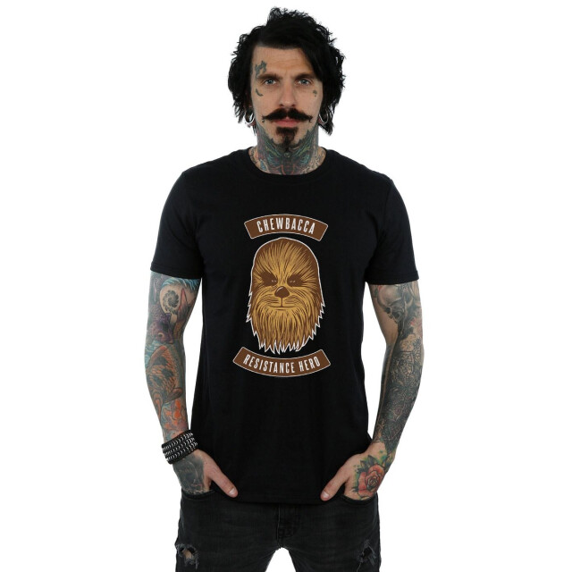 Li-cense Star wars: the rise of skywalker heren star wars the rise of skywalker chewbacca verzetsheld t-shirt UTBI52052_black large