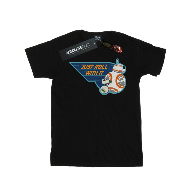 Li-cense Star wars: the rise of skywalker heren d-o & bb-8 rollen er maar mee t-shirt UTBI52055_black large