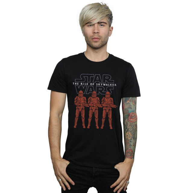 Li-cense Star wars heren the rise of skywalker stormtrooper colour line up t-shirt UTBI52064_black large