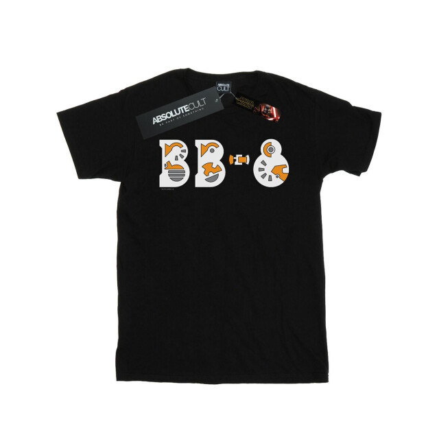 Li-cense Star wars heren the rise of skywalker bb-8 tekst logo t-shirt UTBI52069_black large