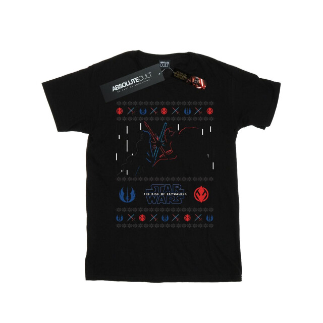 Li-cense Star wars heren the rise of skywalker kerstmis combat t-shirt UTBI52077_black large