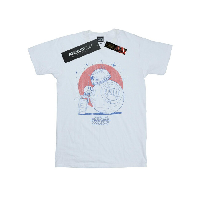 Li-cense Star wars the rise of skywalker dames bb-8 en d-o katoenen t-shirt UTBI46138_white large
