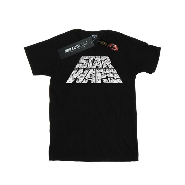 Li-cense Star wars: the rise of skywalker heren star wars the rise of skywalker trooper gevuld logo t-shirt UTBI52040_black large