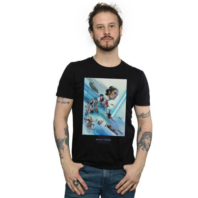 Li-cense Star wars: the rise of skywalker heren verzet poster t-shirt UTBI52020_black large