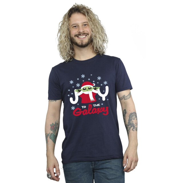 Li-cense Star wars heren the mandalorian vreugde aan de melkweg t-shirt UTBI52012_navyblue large