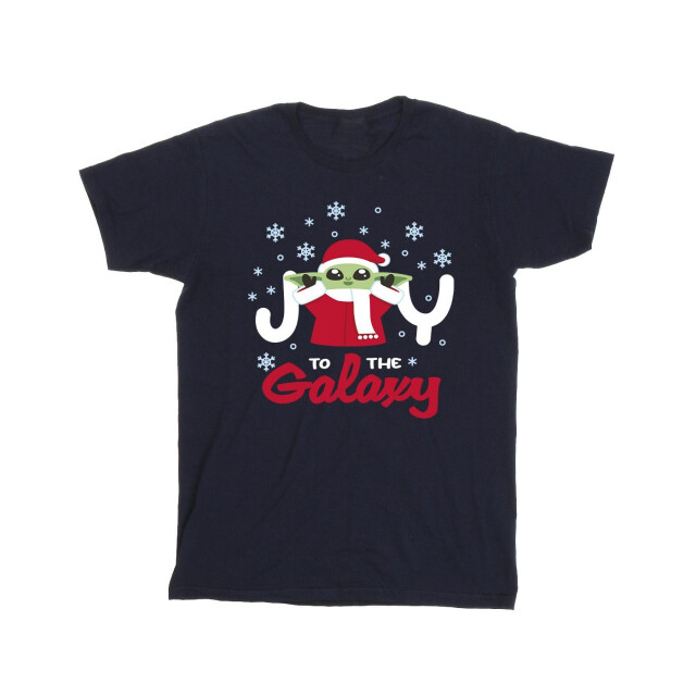 Li-cense Star wars heren the mandalorian vreugde aan de melkweg t-shirt UTBI52012_navyblue large
