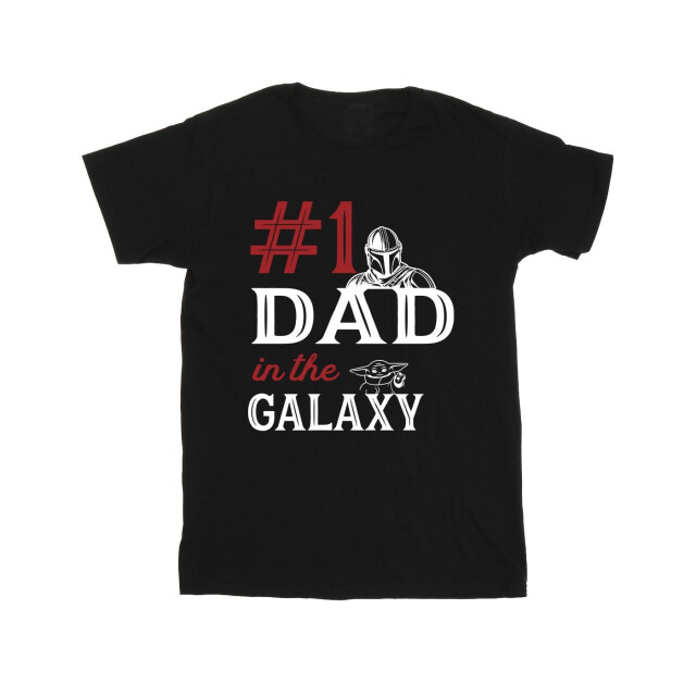 Li-cense Star wars heren mandalorian nummer een vader t-shirt UTBI52006_sportsgrey large