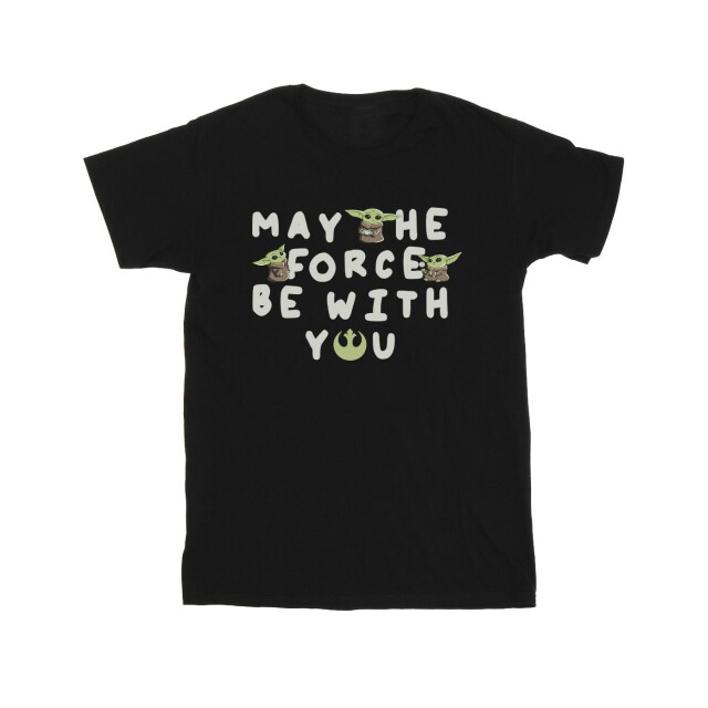 Li-cense Star wars heren the mandalorian grogu may the force be with you t-shirt UTBI52008_sportsgrey large