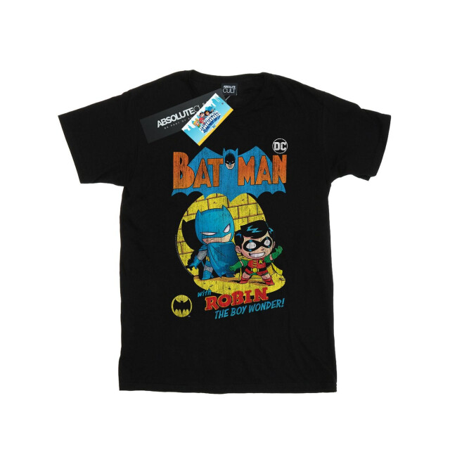 Li-cense Dc comics dames super friends batman the boy wonder katoenen vriendje t-shirt UTBI51998_black large