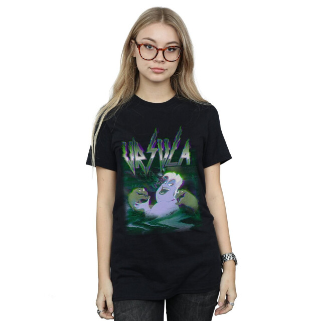 Li-cense Disney dames ursula glitch katoenen vriendje t-shirt UTBI51913_black large