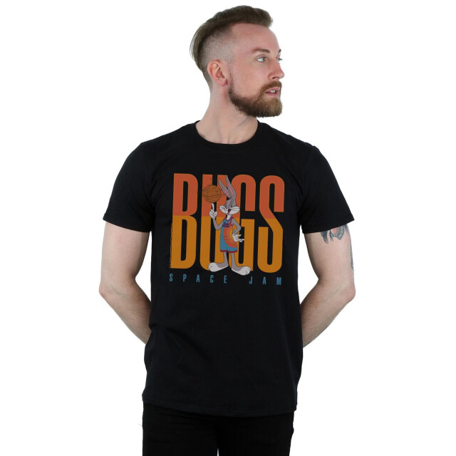 Li-cense Space jam: a new legacy heren bugs bunny basketbal spin t-shirt UTBI51878_black large