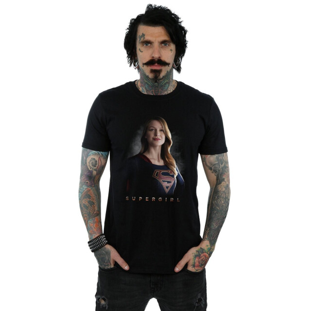 Li-cense Dc comics heren supergirl tv-serie kara pose t-shirt UTBI51834_black large
