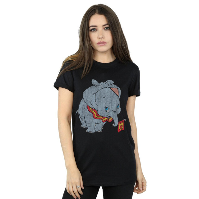 Li-cense Disney dames dumbo klassiek opgebonden oren katoenen vriendje t-shirt UTBI51833_black large